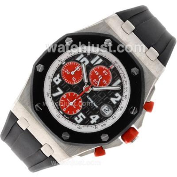 UK Swiss Made Replica Audemars Piguet Royal Oak Offshore Chrono Asia Valjoux 7750 Movemen with Full Titanium Case-Tour Auto Limited Edition