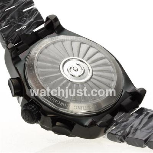 Breitling Emergency Digital Player Full PVD with White Dial