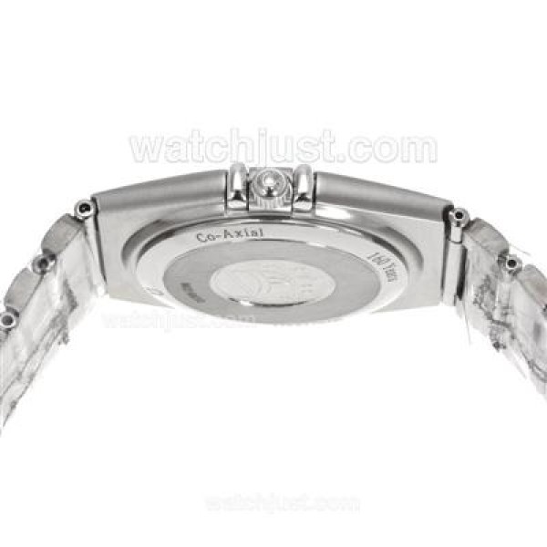 Omega Constellation Swiss ETA Movement Diamond Bezel and Markers with MOP Dial