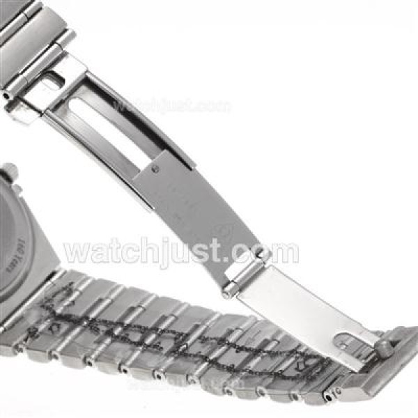 Omega Constellation Swiss ETA Movement Diamond Markers with Black Dial