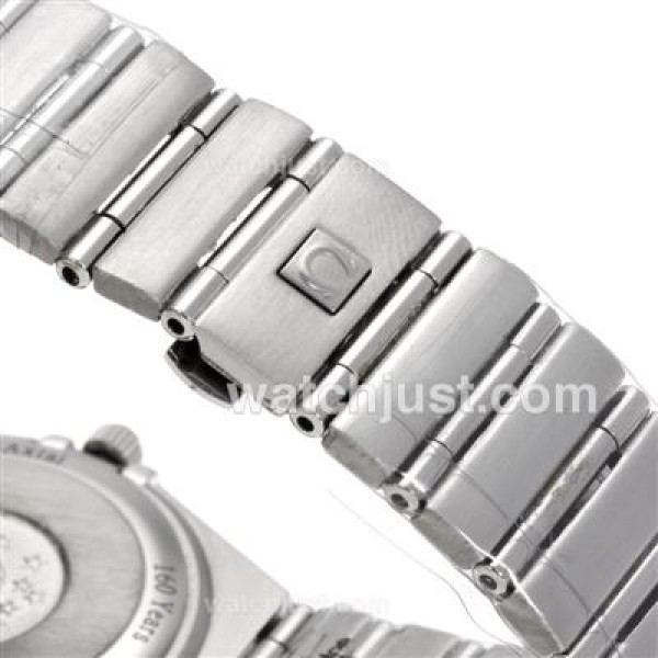 Omega Constellation Swiss ETA Movement Diamond Markers with Black Dial
