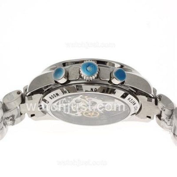 Omega Speedmaster Moon Watch 40th Anniversary Limited Edition S/S-Lemania Movement-Golden Medallion