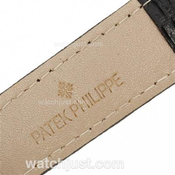 Patek Philippe Classic Automatic Rose Gold Case with White Dial-Roman Markers