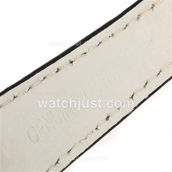 Tag Heuer Leather Strap With Deployment Buckle-22mm