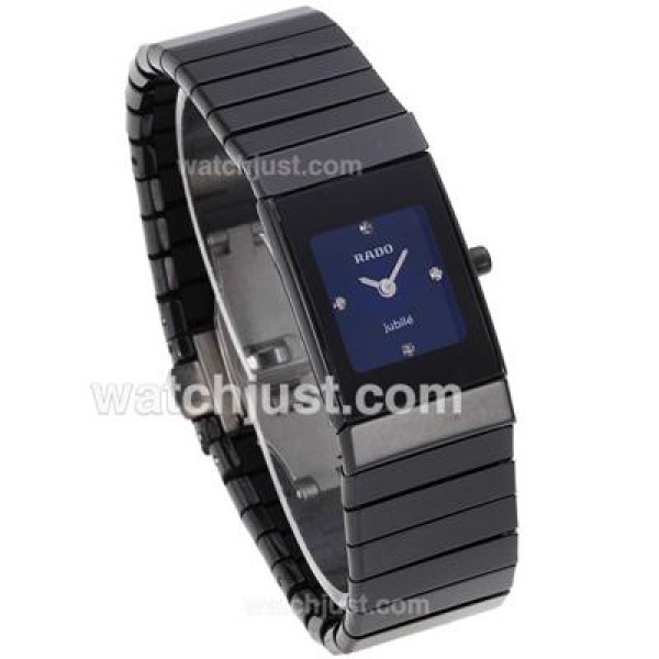 Rado DiaStar Full Black Authentic Ceramic Diamond Markers with Black Dial-Lady Size Rado DiaStar Full Black Authentic Ceramic Diamond Markers with Black Dial-Lady Size