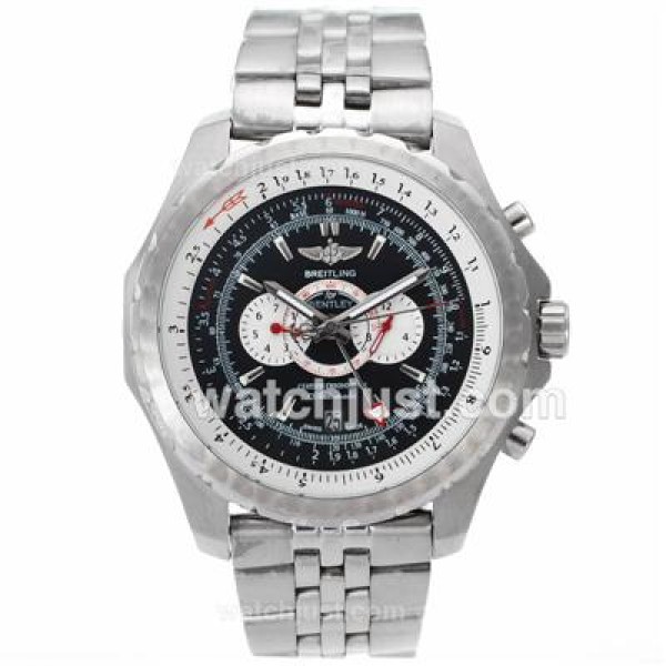 Breitling for Bentley Motors T Automatic with Black Dial S/S