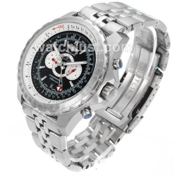 Breitling for Bentley Motors T Automatic with Black Dial S/S