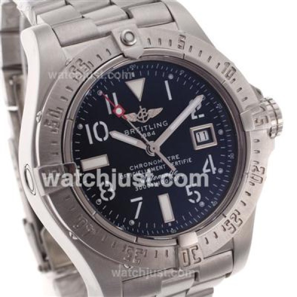 Breitling Cockpit Swiss ETA 2836 Movement with Black Dial S/S