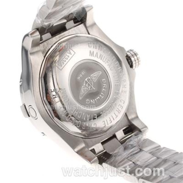 Breitling Cockpit Swiss ETA 2836 Movement with Black Dial S/S