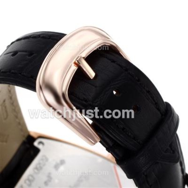 Frank Muller Crazy Color Dreams Automatic Rose gold case with Leather Strap-Jumbo Version