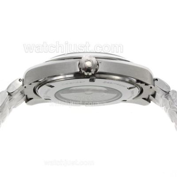Omega Seamaster Day-Date Automatic with Black Dial S/S