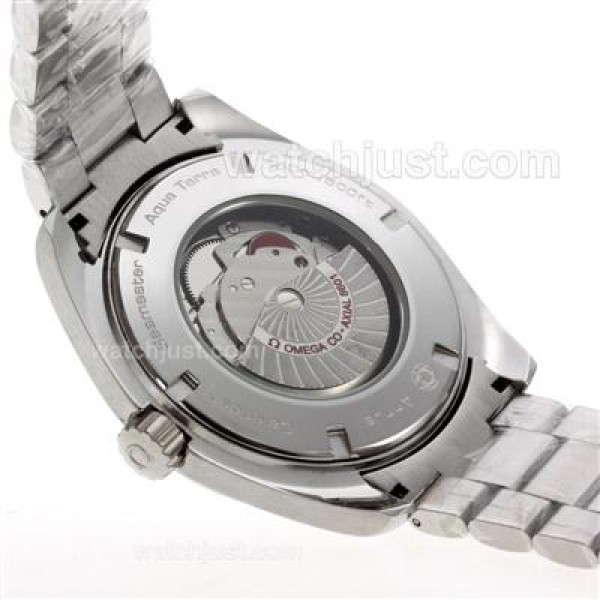 Omega Seamaster Day-Date Automatic with Black Dial S/S