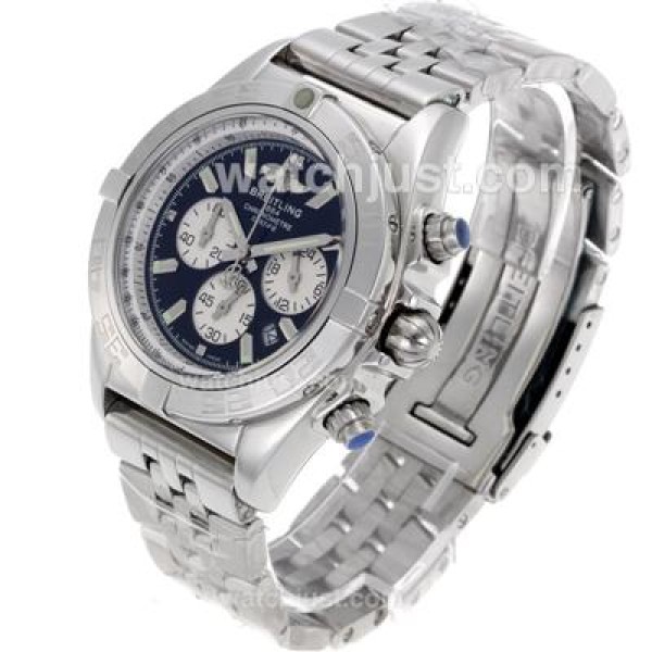 Breitling Chronomat B01 Working Chronograph with Black Dial-Stick Markers