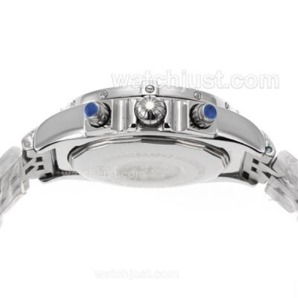 Breitling Chronomat B01 Working Chronograph with Black Dial-Stick Markers