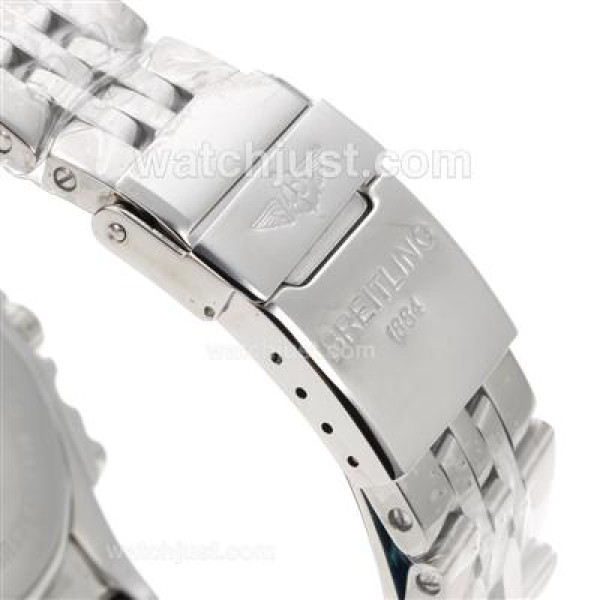 Breitling Chronomat B01 Working Chronograph with Black Dial-Stick Markers