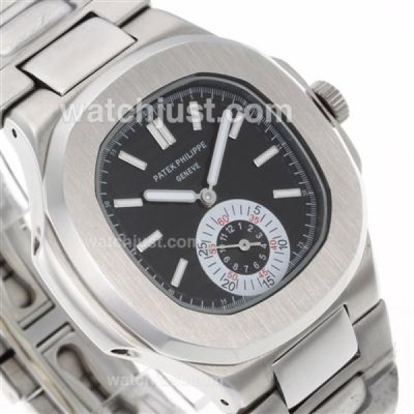 Patek Philippe Nautilus Automatic with Black Dial S/S