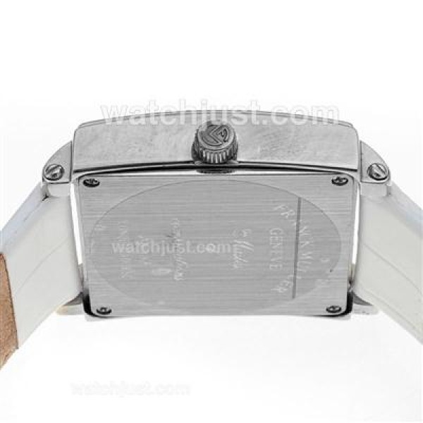 Franck Muller Master Square Roman Markers with White Dial-Lady Size