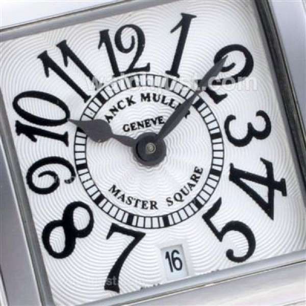 Franck Muller Master Square Number Markers with White Dial-Lady Size