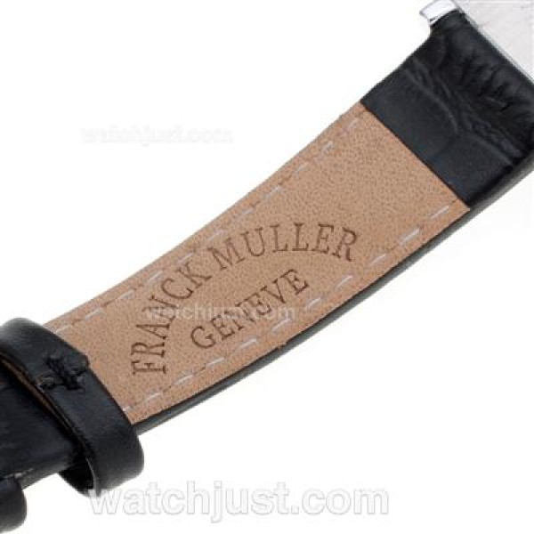 Franck Muller Master Square Colorful Number Markers with White Dial-Lady Size
