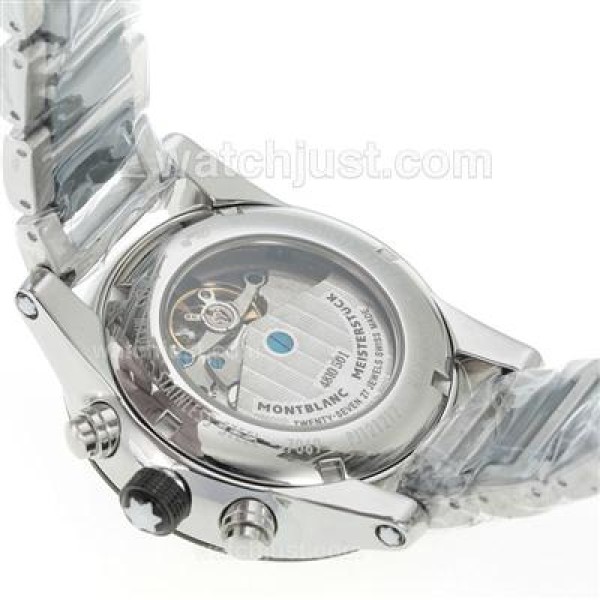 Montblanc Flyback Automatic Black Dial with PVD Bezel