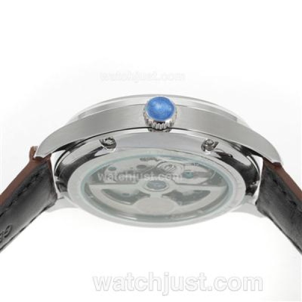 IWC Portuguese Working Power Reserve Automatic with White Dial-Leather Strap