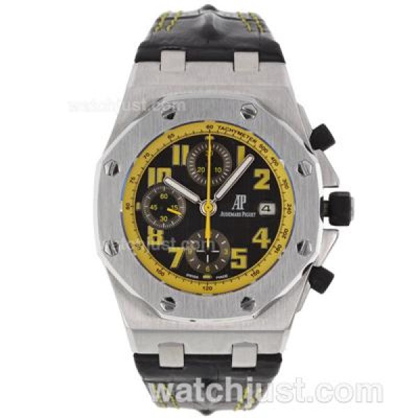 Yellow Numerals 42MM Male Replica Audemars Piguet Royal Oak Offshore Watches