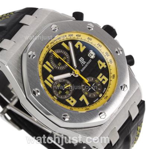 Yellow Numerals 42MM Male Replica Audemars Piguet Royal Oak Offshore Watches