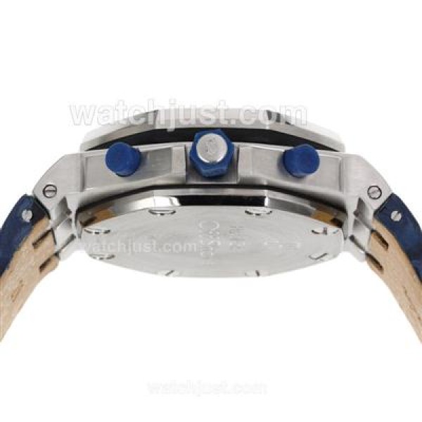 Male Blue Straps Audemars Piguet Royal Oak Offshore Fake 42MM Watches