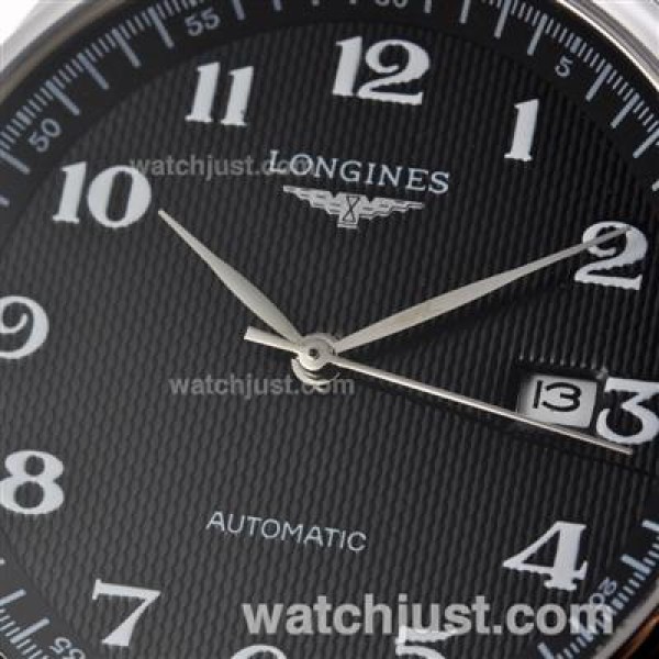 Longines Master Collection Automatic with Black Dial-Sapphire Glass