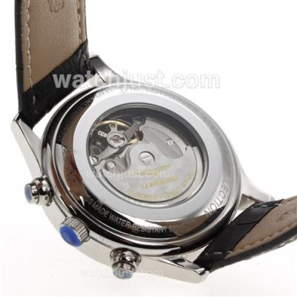 Longines Master Collection Perpetual Calendar Automatic with Black Dial-Sapphire Glass