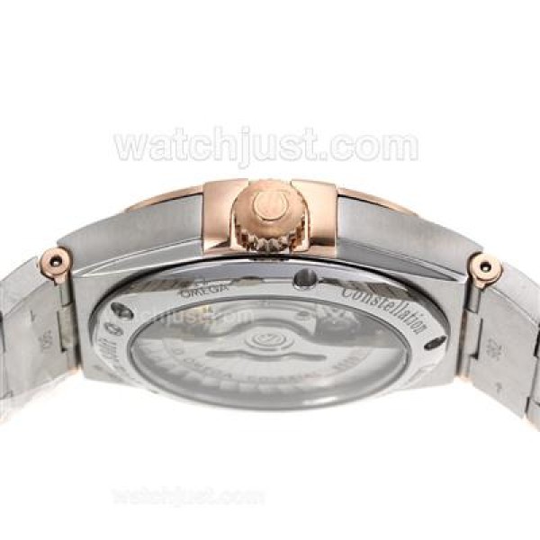 AAA Quality Omega Constellation Fake Watches With Brown Dials For Sale