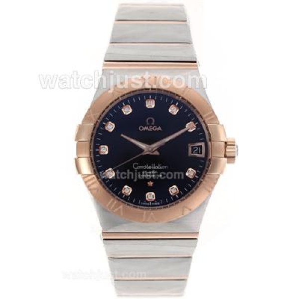 Best 1:1 Omega Constellation Replica Watches With Black Dials For Sale