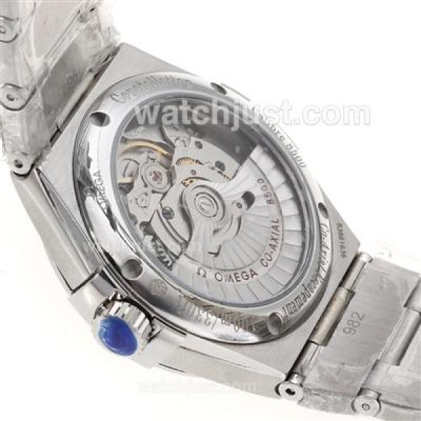 Cheap Omega Constellation Fake Watches With Brown Dials For Sale