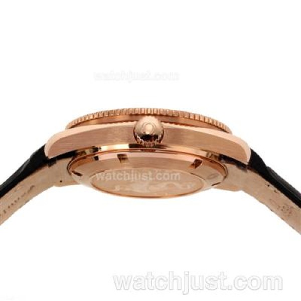 UK Best Quality Omega Seamaster Replica Watches With Black Dials For Men