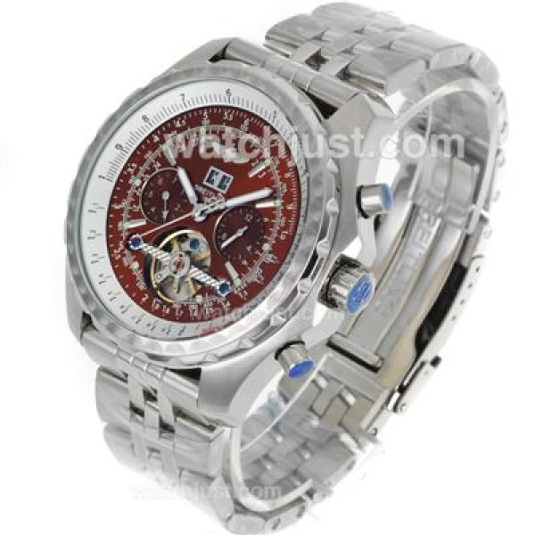 Breitling Bentley T Tourbillon Automatic with Brown Dial S/S