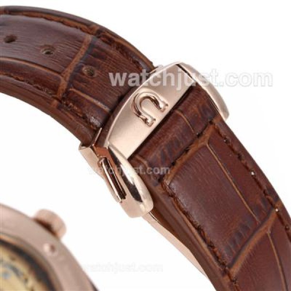 AAA Quality Omega Constellation Fake Watches With Brown Dials For Men