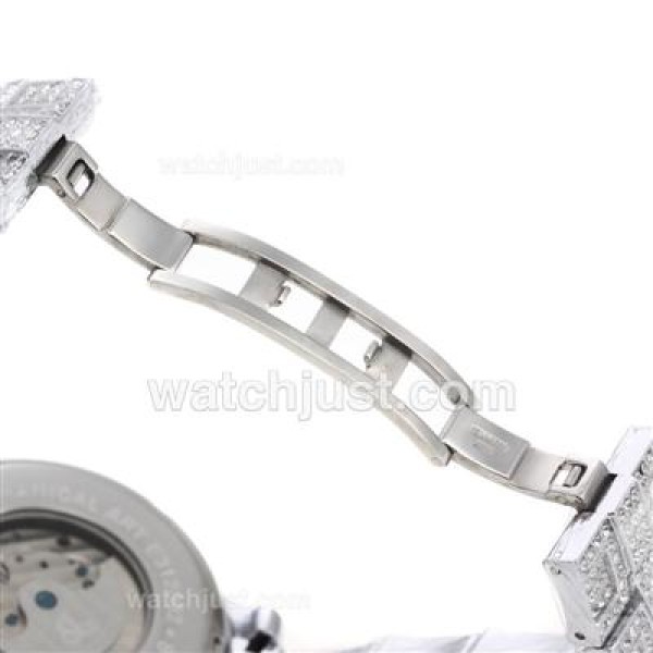 Jacob & Co Rainbow Tourbillon Automatic Full Diamond Case and White Diamond Dial