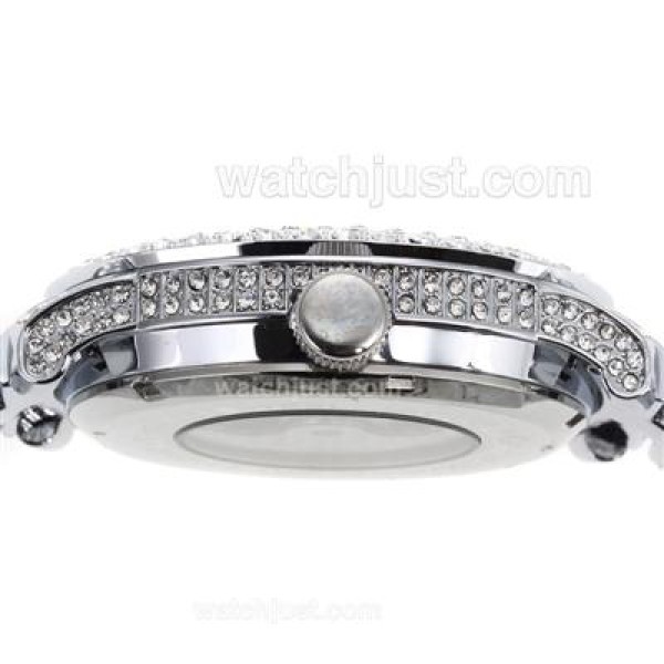 Jacob & Co Rainbow Tourbillon Automatic Full Diamond Case and Black Diamond Dial