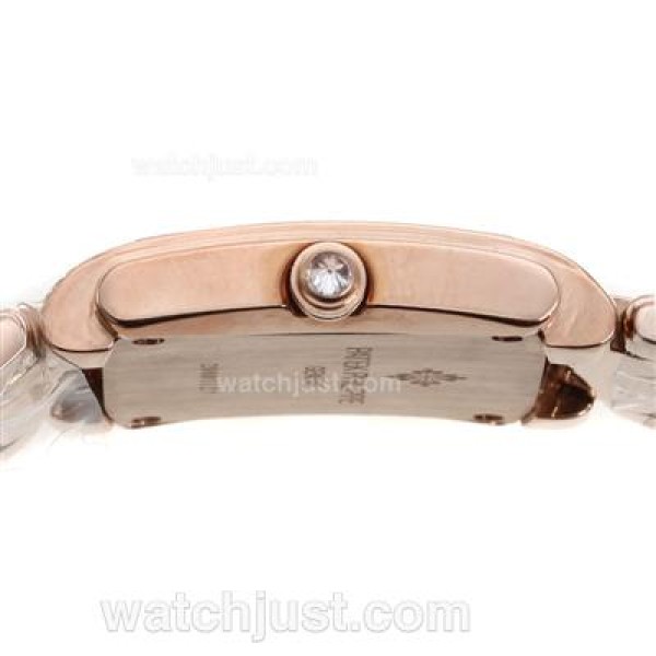 Perfect Replica Patek Philippe Twenty-4 Champagne Dials Rose Gold Cases Online