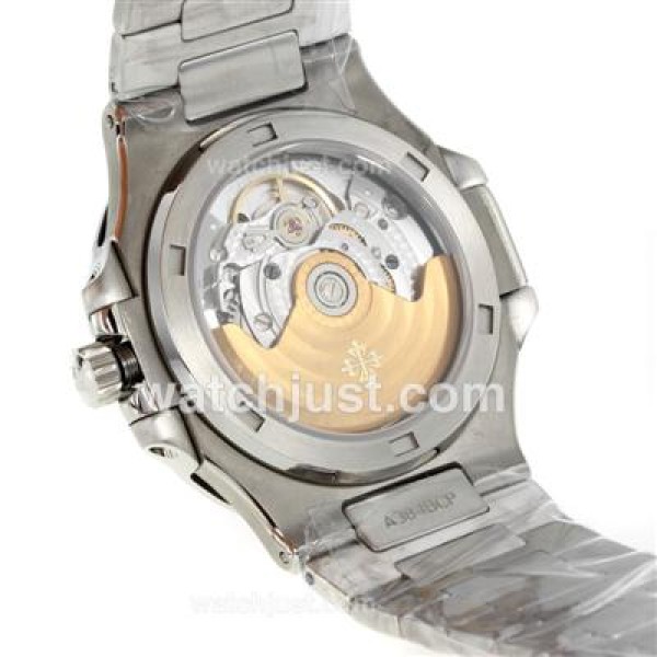 Perfect Replica Patek Philippe Nautilus Blue Dials Steel Cases Online