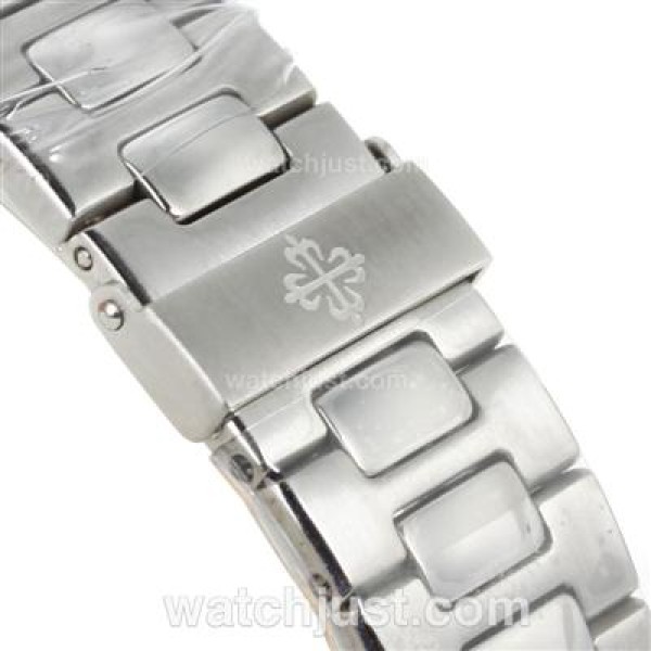 Perfect Replica Patek Philippe Nautilus Gray Dials Steel Cases Online