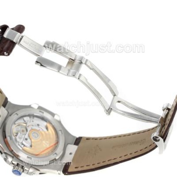 Swiss Made Patek Philippe Nautilus Replica Male Watches With White Dials