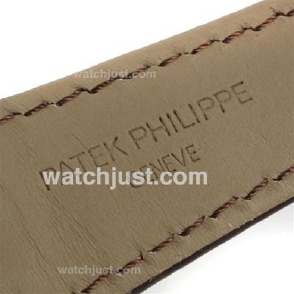 Swiss Made Patek Philippe Nautilus Replica Male Watches With White Dials