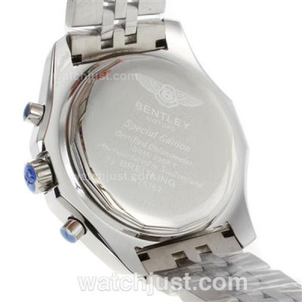 Breitling For Bentley Motors Working Chronograph with Brown Dial-S/S