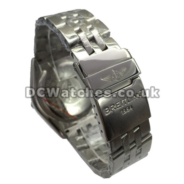 44MM High Quality Fake Breitling Super Avenger Blue Dial Watches UK For Men