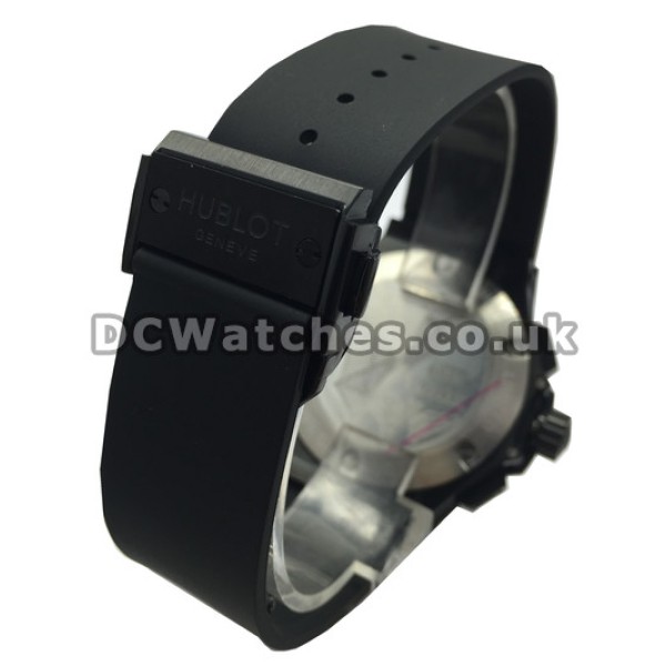 Cool Replica Black Hublot 44MM Watches With Titanium Case For Men