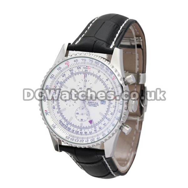 UK High-quality Breitling Navitimer World White Dial 46MM Replica Watches