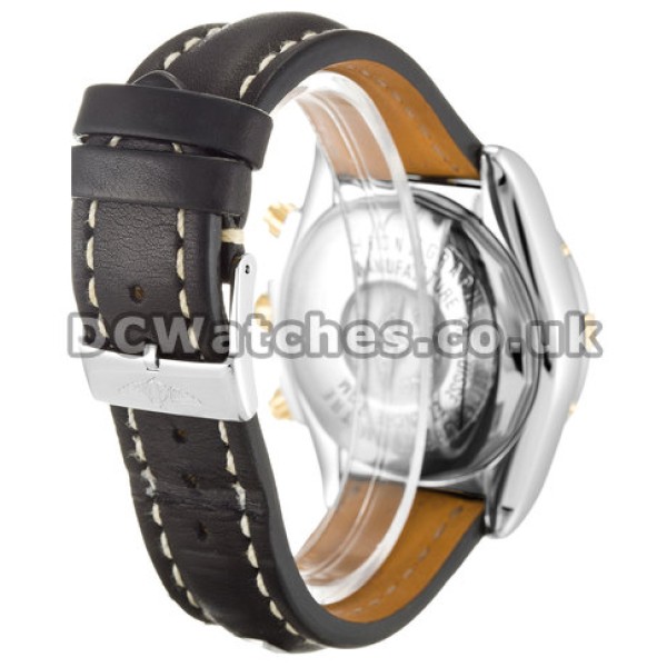 Fashionable Breitling Chronomat Evolution Mother of Pearl White Dial Copy Watches