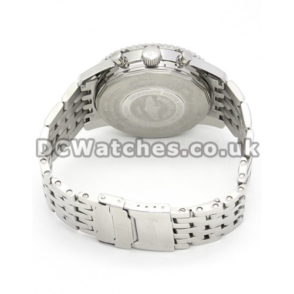 Silver Steel Breitling Navitimer World 46MM Replica Watches Sale For Men