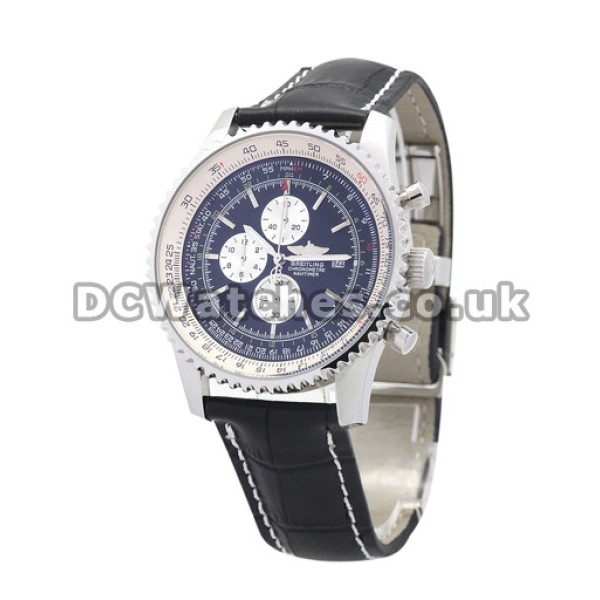 Top Blue Dial Breitling Navitimer 41.8MM Replica Watches Sale For UK